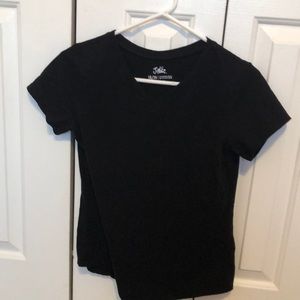 Black v-neck